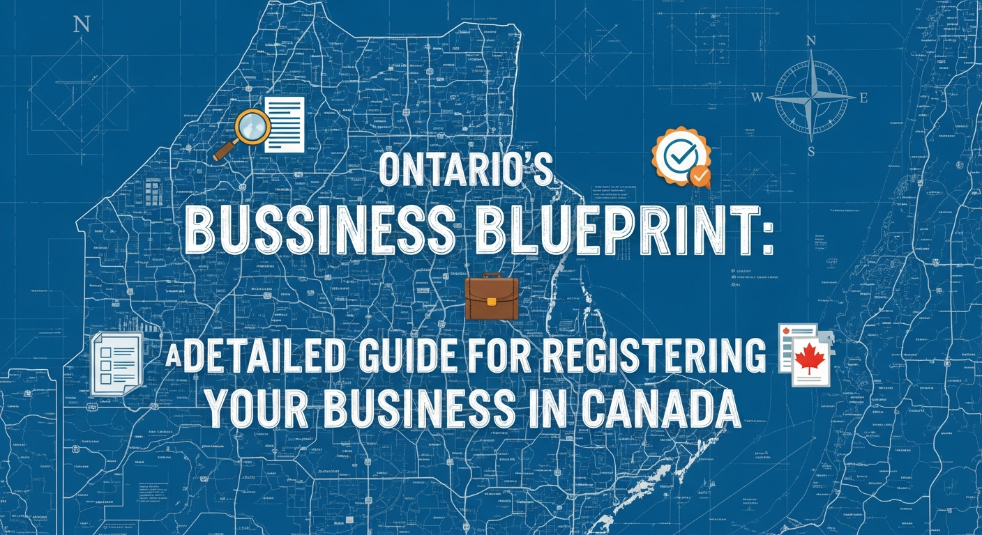 Ontario's Business Blueprint: A Detailed Guide for Registering Your Business in Canada