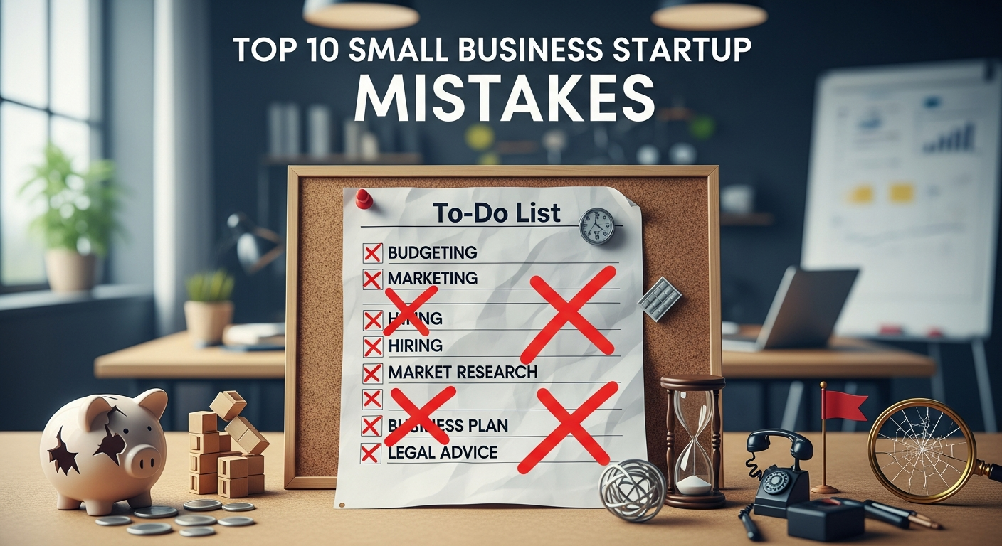 Top 10 Small Business Startup Mistakes