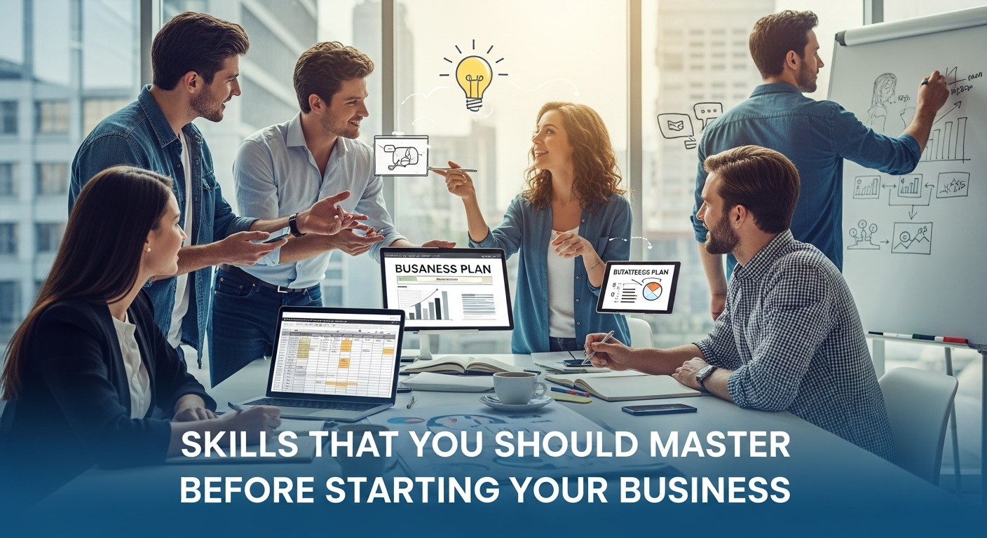 Skills That You Should Master Before Starting Your Business
