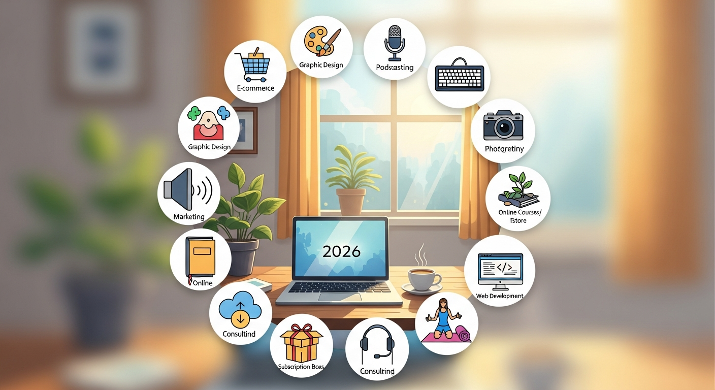 14 Online Small Business Ideas To Do From Home in 2026