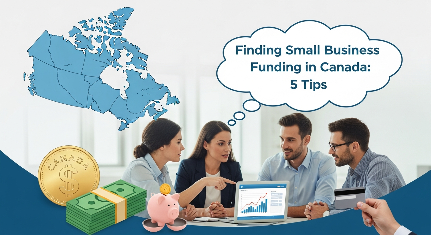 Finding Small Business Funding in Canada: 5 Tips