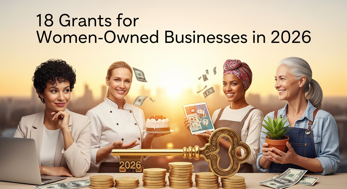 18 Grants for Women-Owned Businesses in 2026