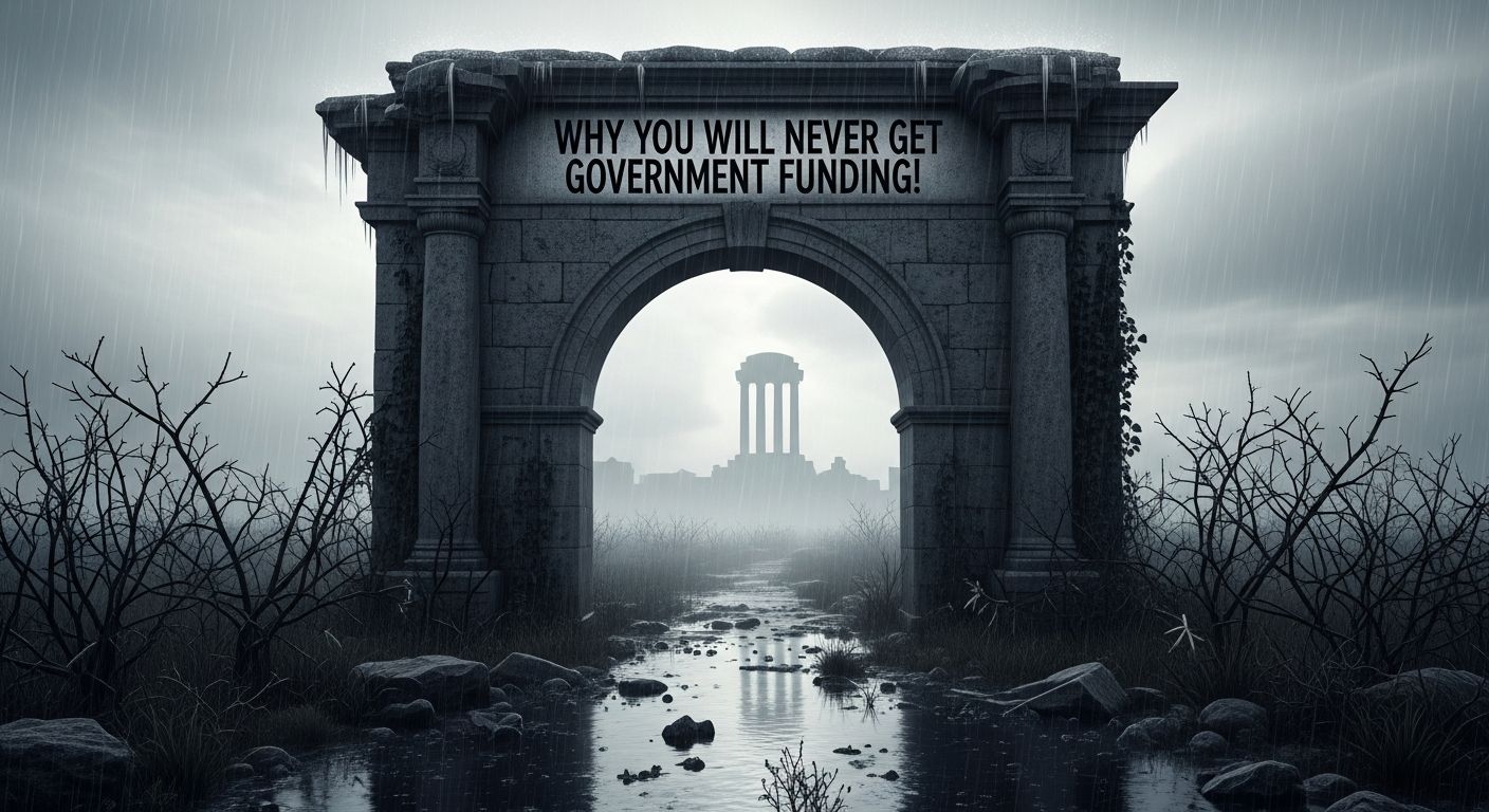 Why You Will Never Get Government Funding!