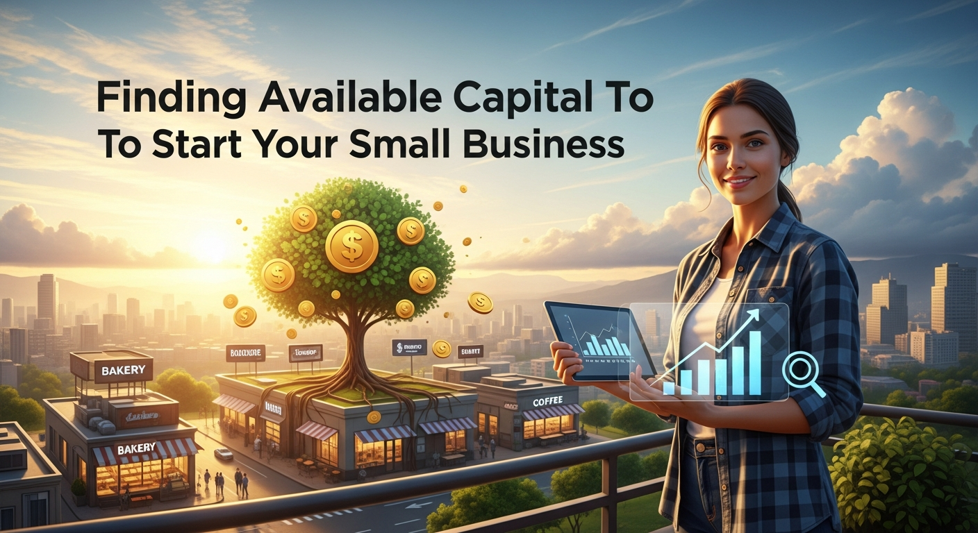 Finding Available Capital To Start Your Small Business