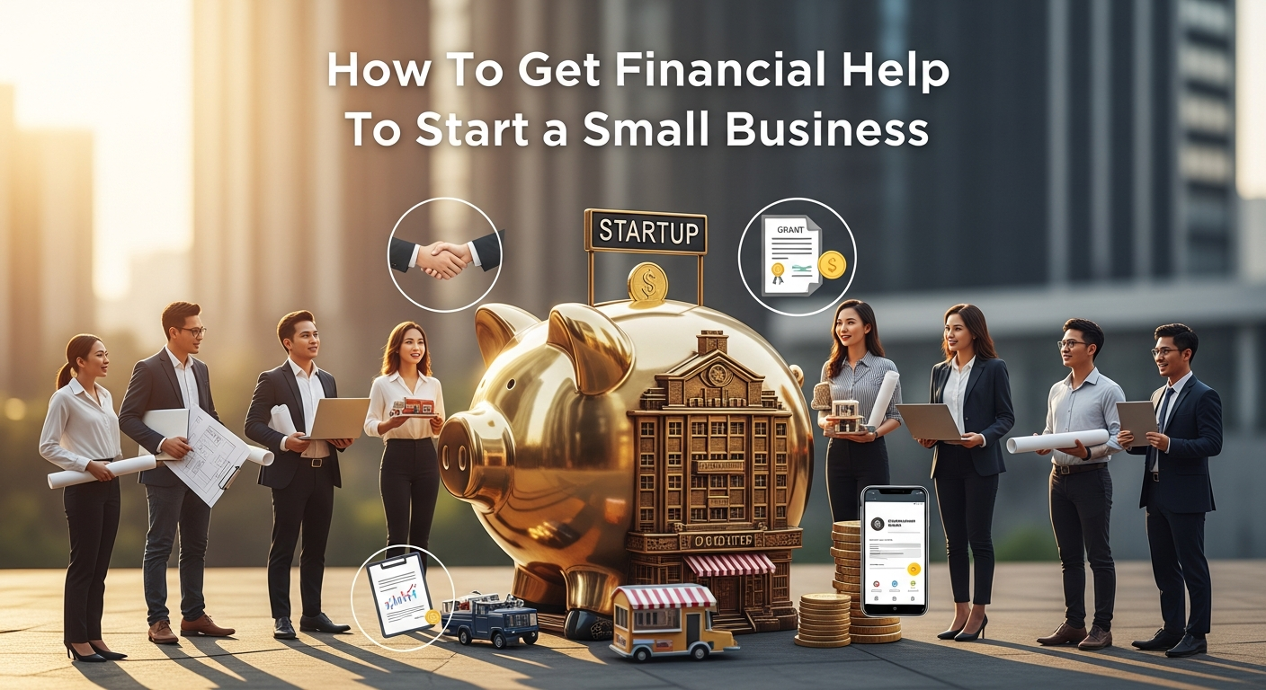 How To Get Financial Help To Start a Small Business
