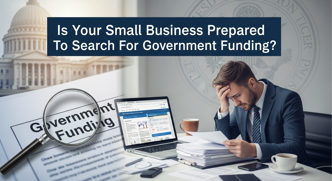 Is Your Small Business Prepared To Search For Government Funding?