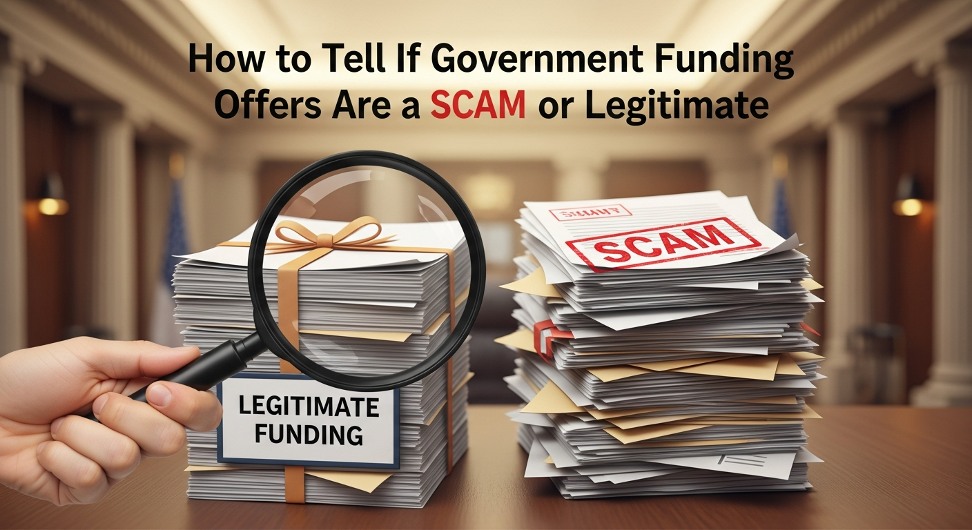 How to Tell If Government Funding Offers Are a Scam or Legitimate