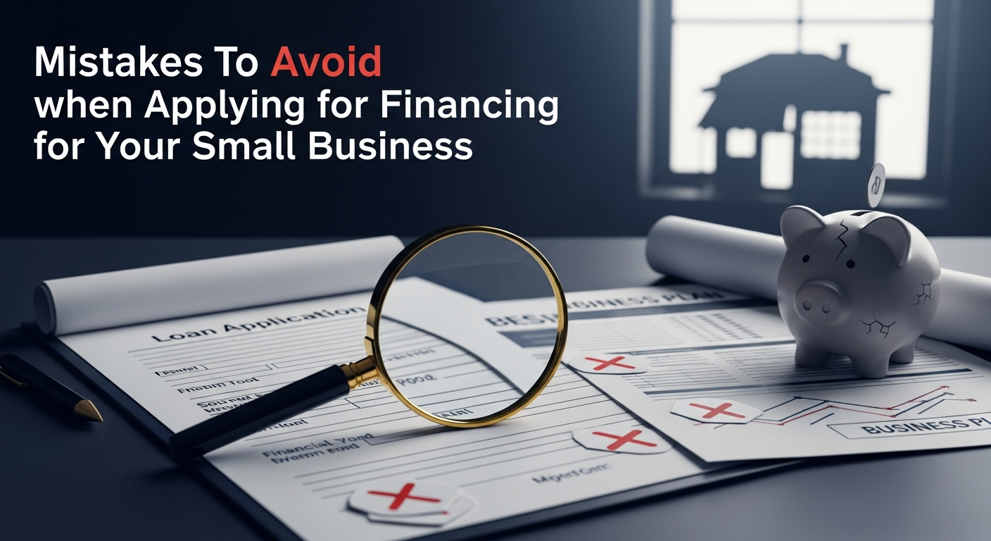 Mistakes to Avoid when Applying for Financing for Your Small Business