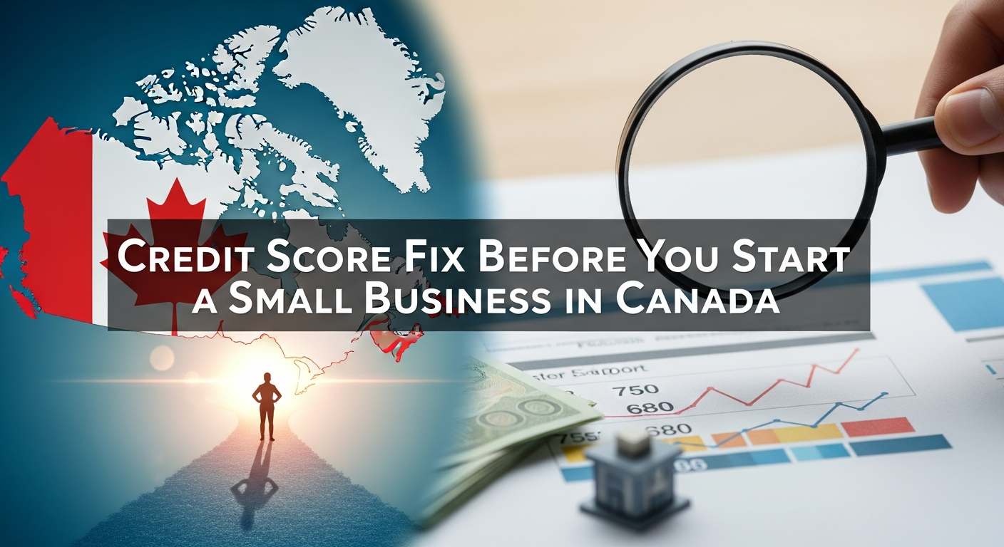 Credit Score Fix Before You Start a Small Business in Canada