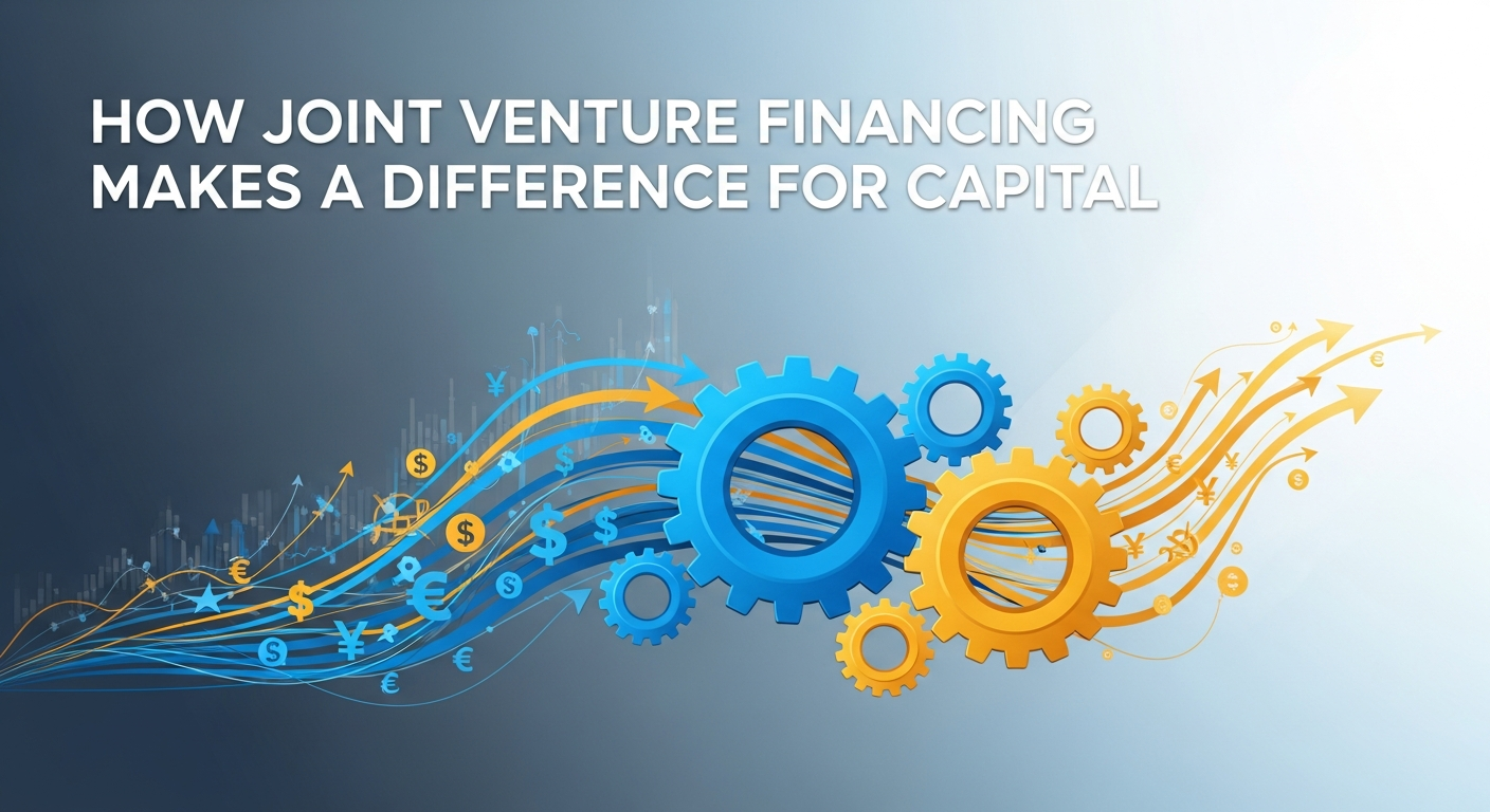 How joint venture financing makes a difference for capital