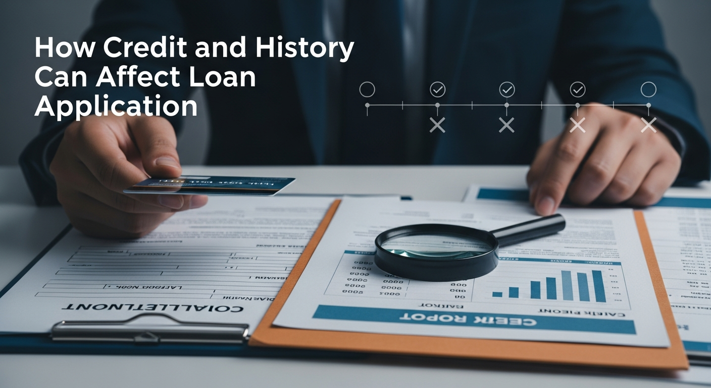 How credit and history can affect loan application