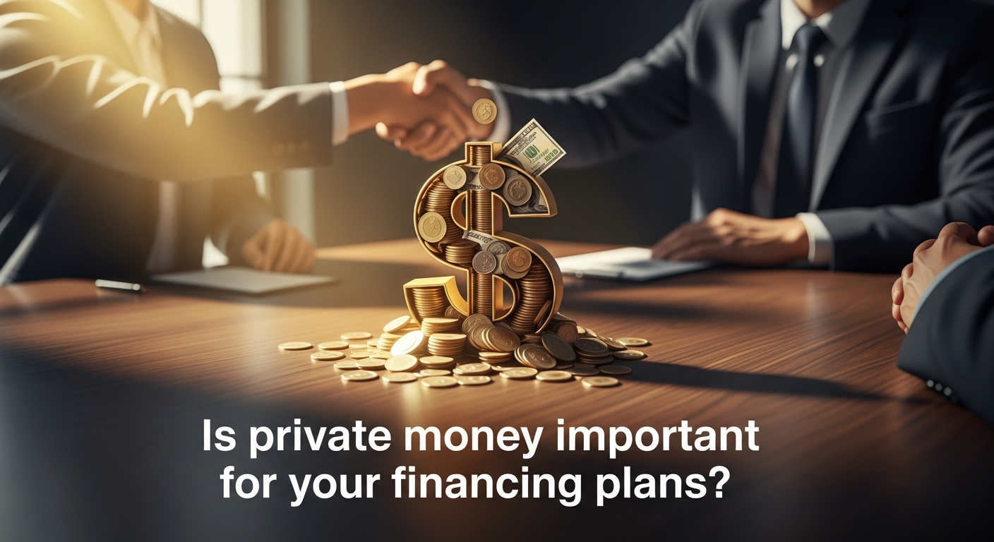 Is private money important for your financing plans?