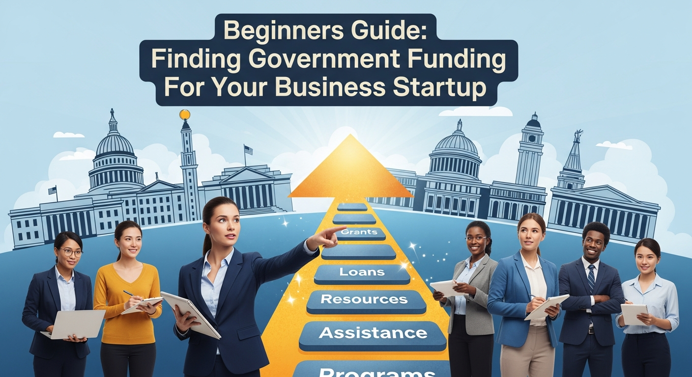 Beginners Guide: Finding Government Funding For Your Business Startup