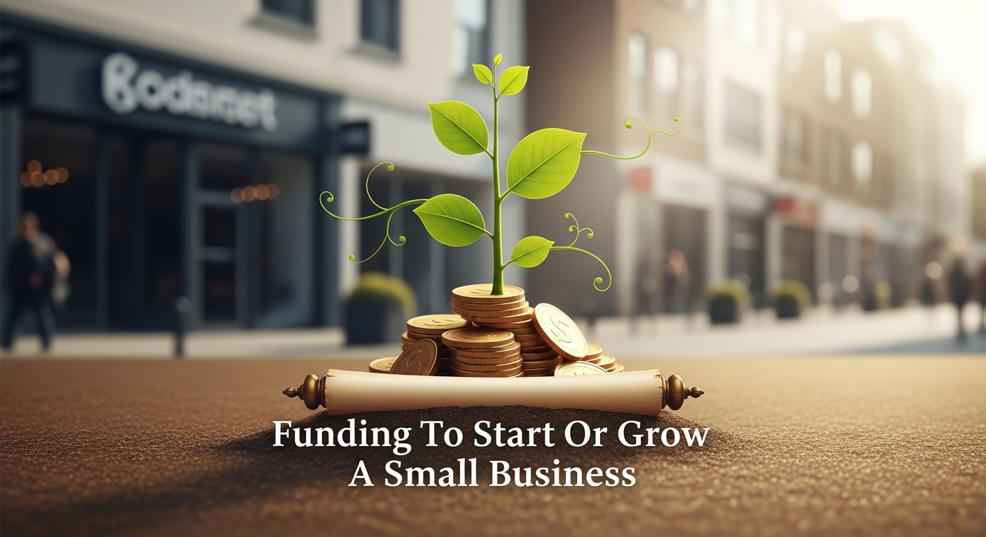 Funding To Start Or Grow A Small Business