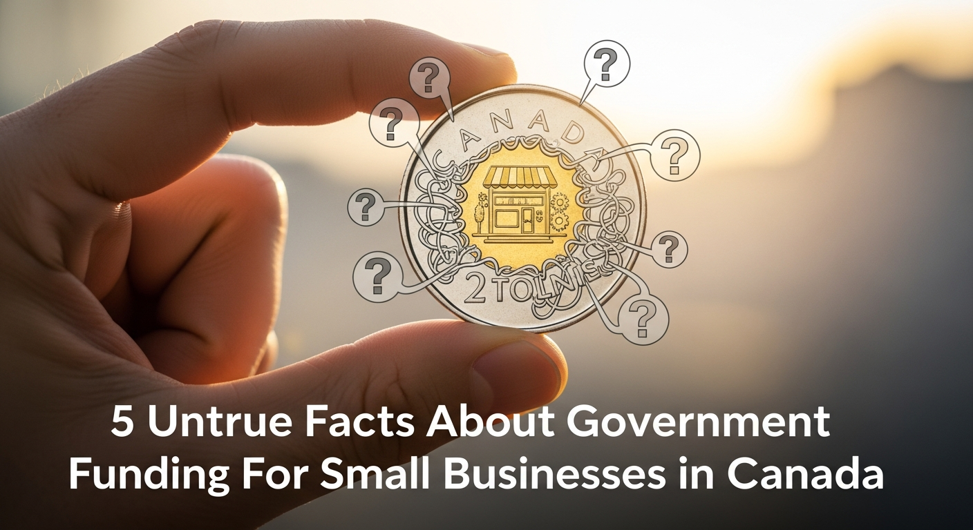 5 Untrue Facts About Government Funding For Small Businesses in Canada