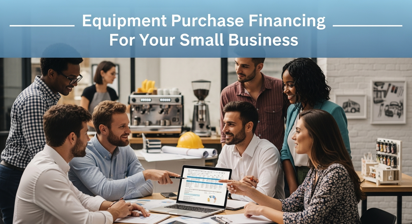 Equipment Purchase Financing in For Your Small Business