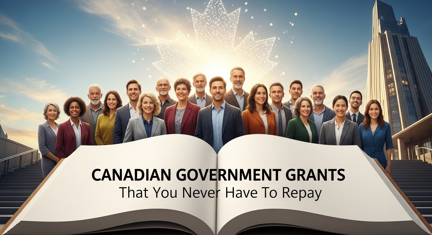 Canadian Government Grants That You Never Have To Repay