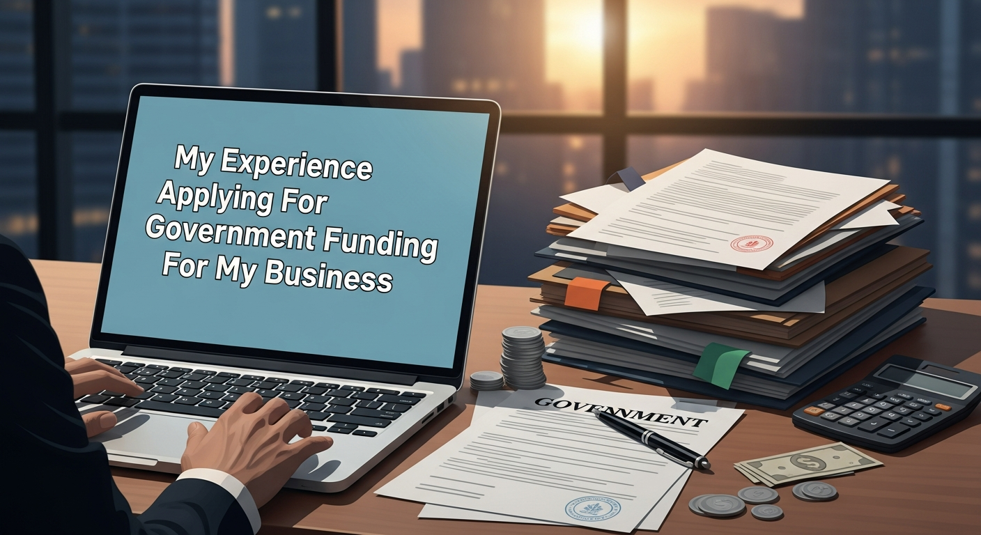 My Experience Applying For Government Funding For My Business
