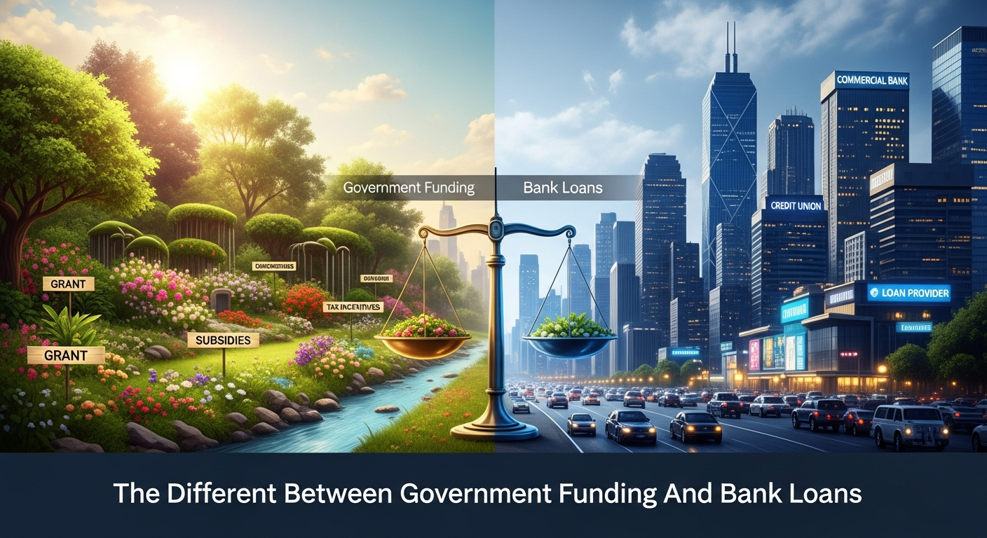 The Different Between Government Funding And Bank Loans
