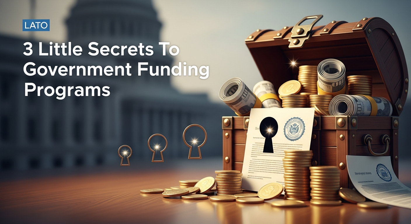 3 Little Secrets To Government Funding Programs