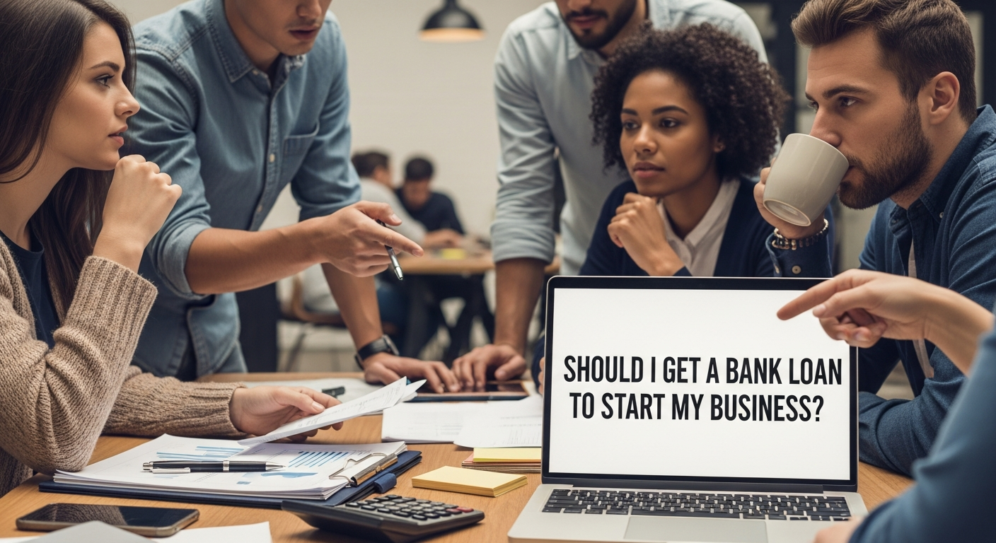 Should I Get A Bank Loan To Start My Business?