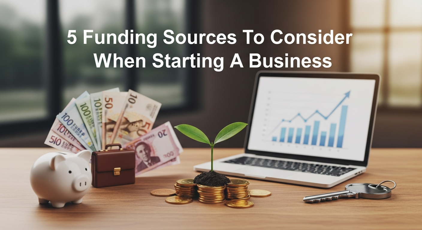 5 Funding Sources To Consider When Starting A Business