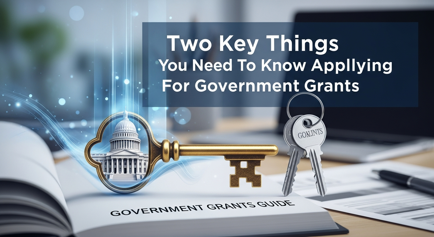 Two Key Things You Need To Know About Applying For Government Grants