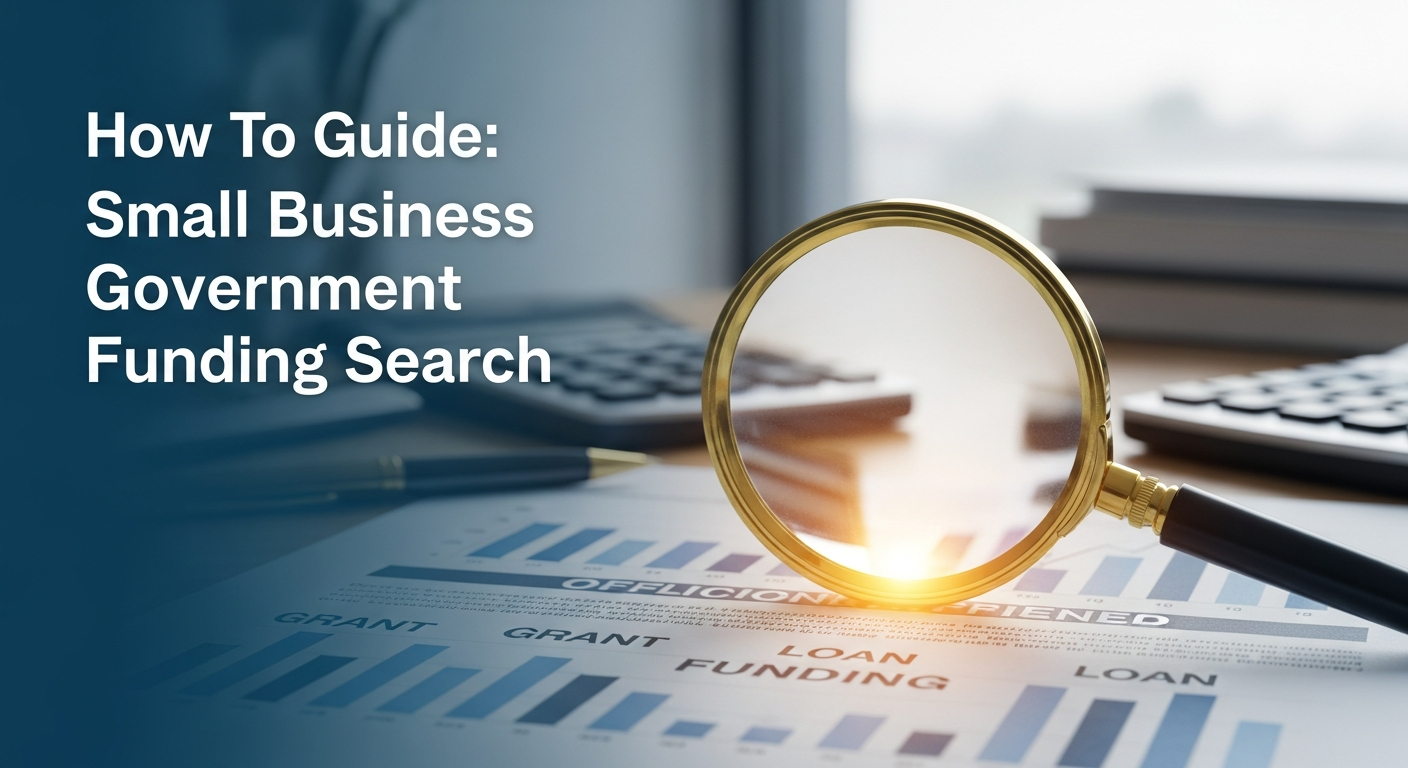 How To Guide: Small Business Government Funding Search