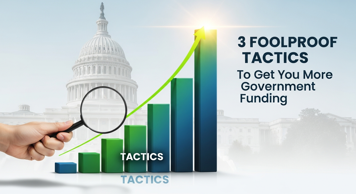 3 Foolproof Tactics To Get You More Government Funding