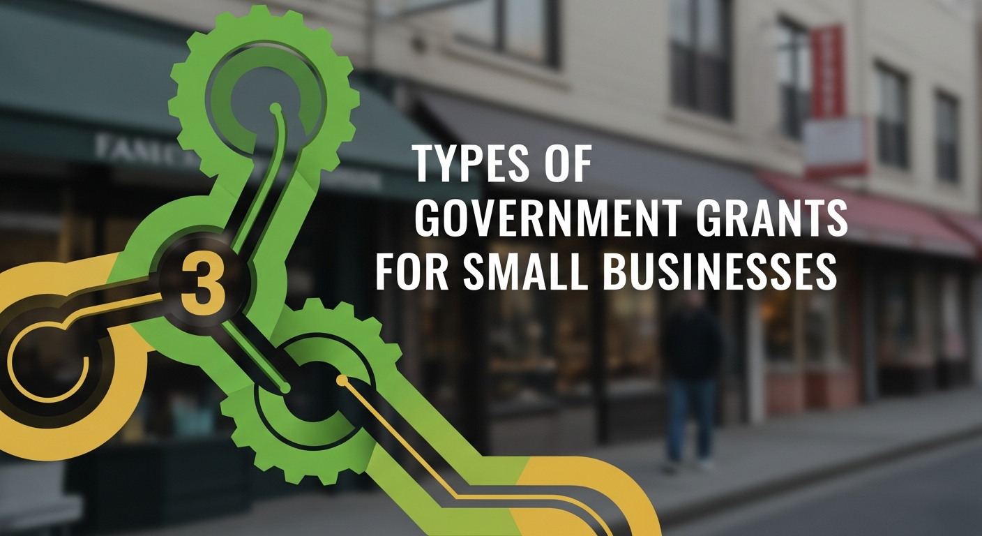 3 Types of Government Grants for Small Businesses