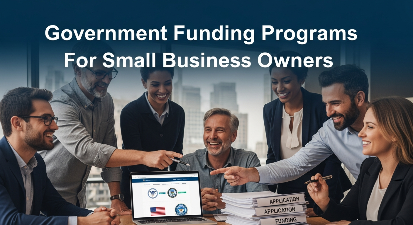 Government Funding Programs For Small Business Owners