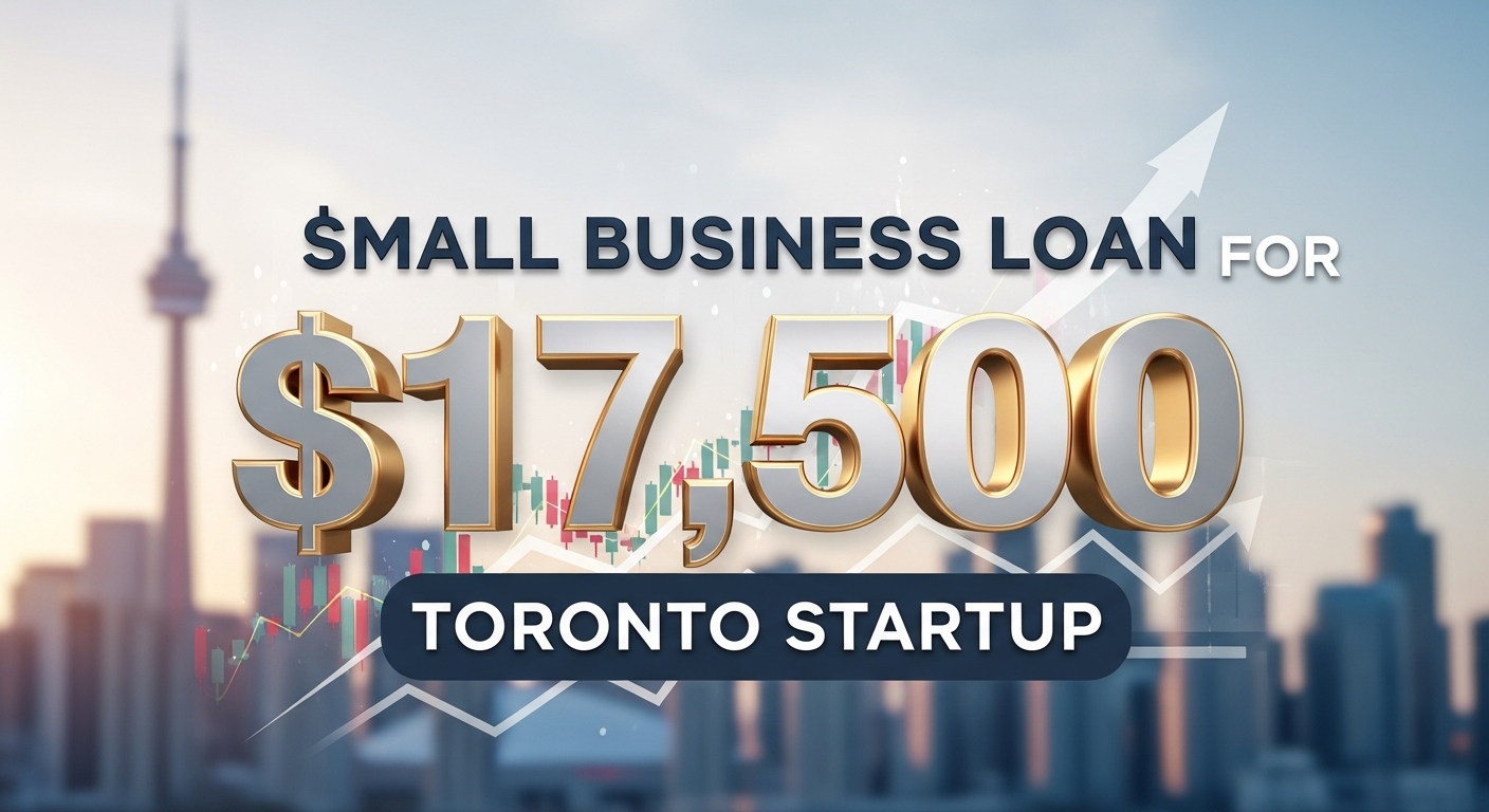 $17,500 Small Business Loan for Toronto Startup