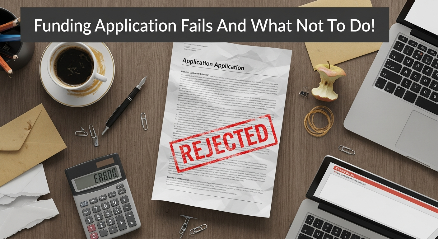 Funding Application Fails And What Not To Do!