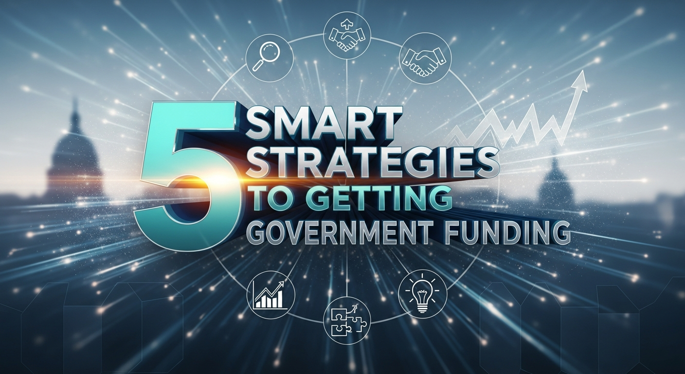 5 smart strategies to getting government funding