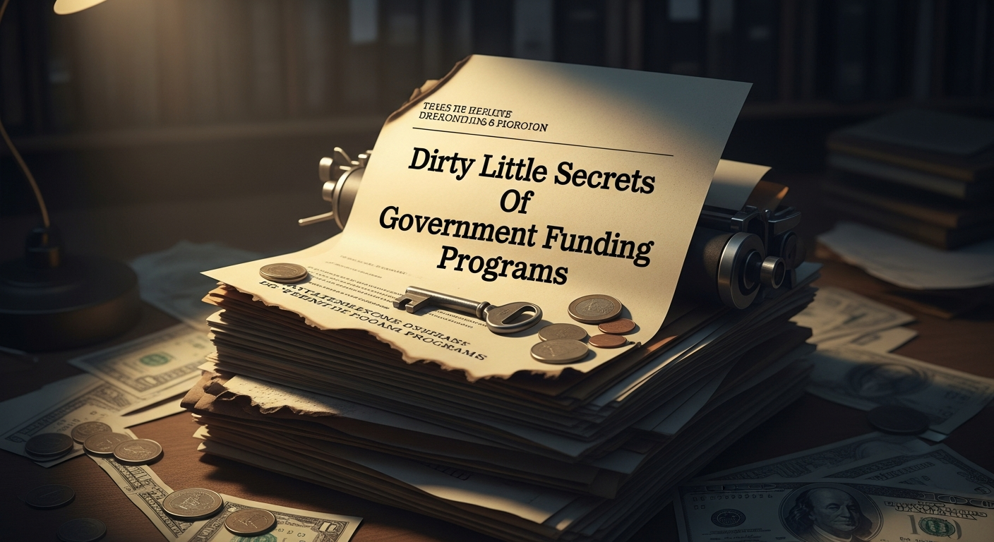 Dirty Little Secrets Of Government Funding Programs