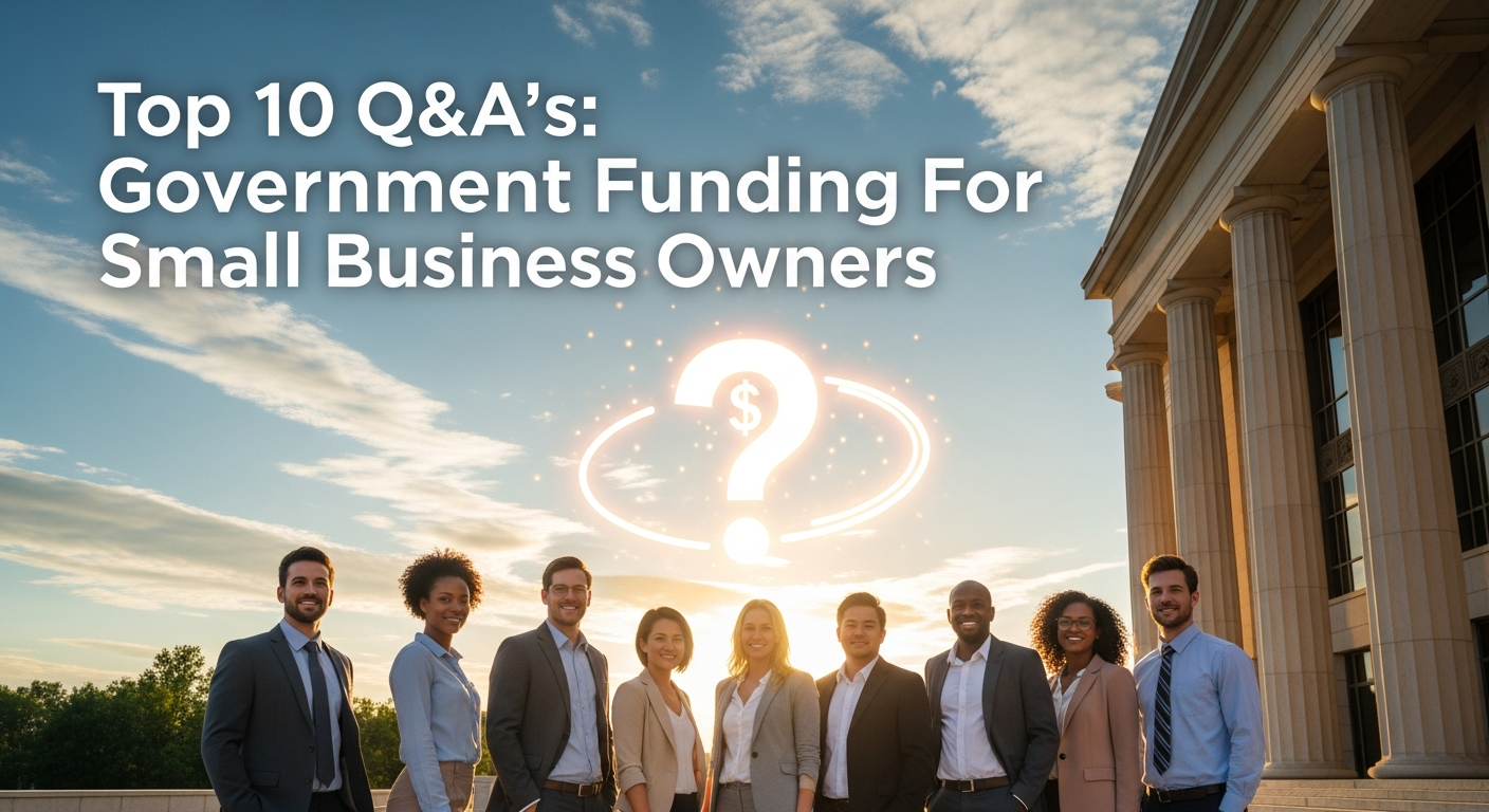 Top 10 Q&A's: Government Funding For Small Business Owners