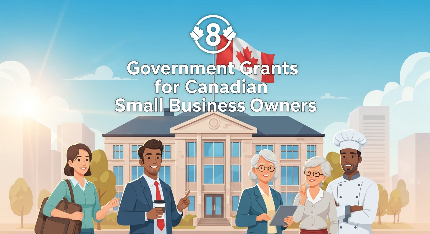 8 Government Grants for Canadian Small Business Owners