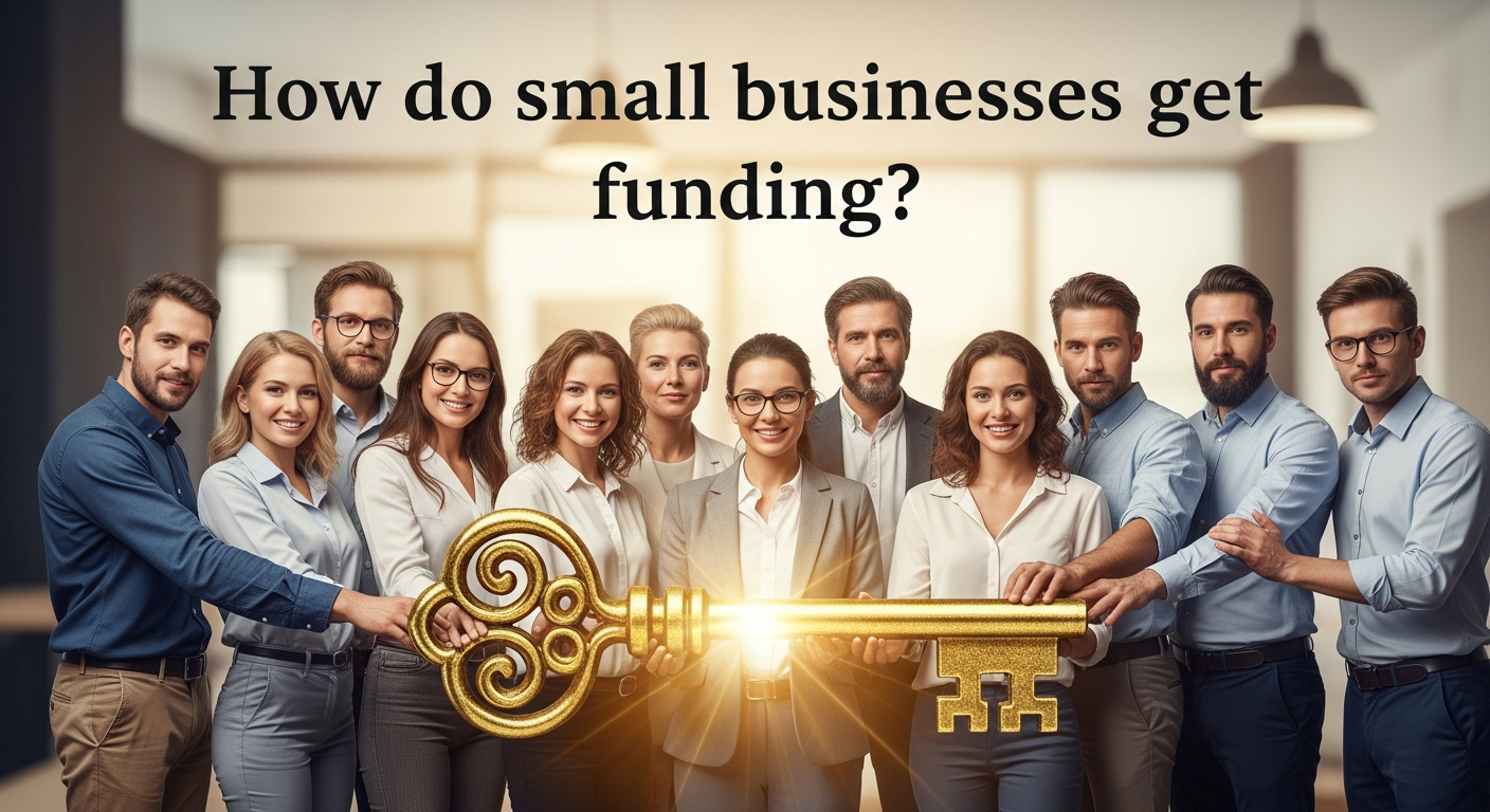 How do small businesses get funding?