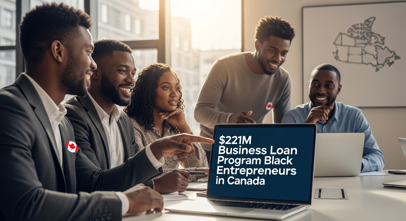 $221M Business Loan Program for Black Entrepreneurs in Canada