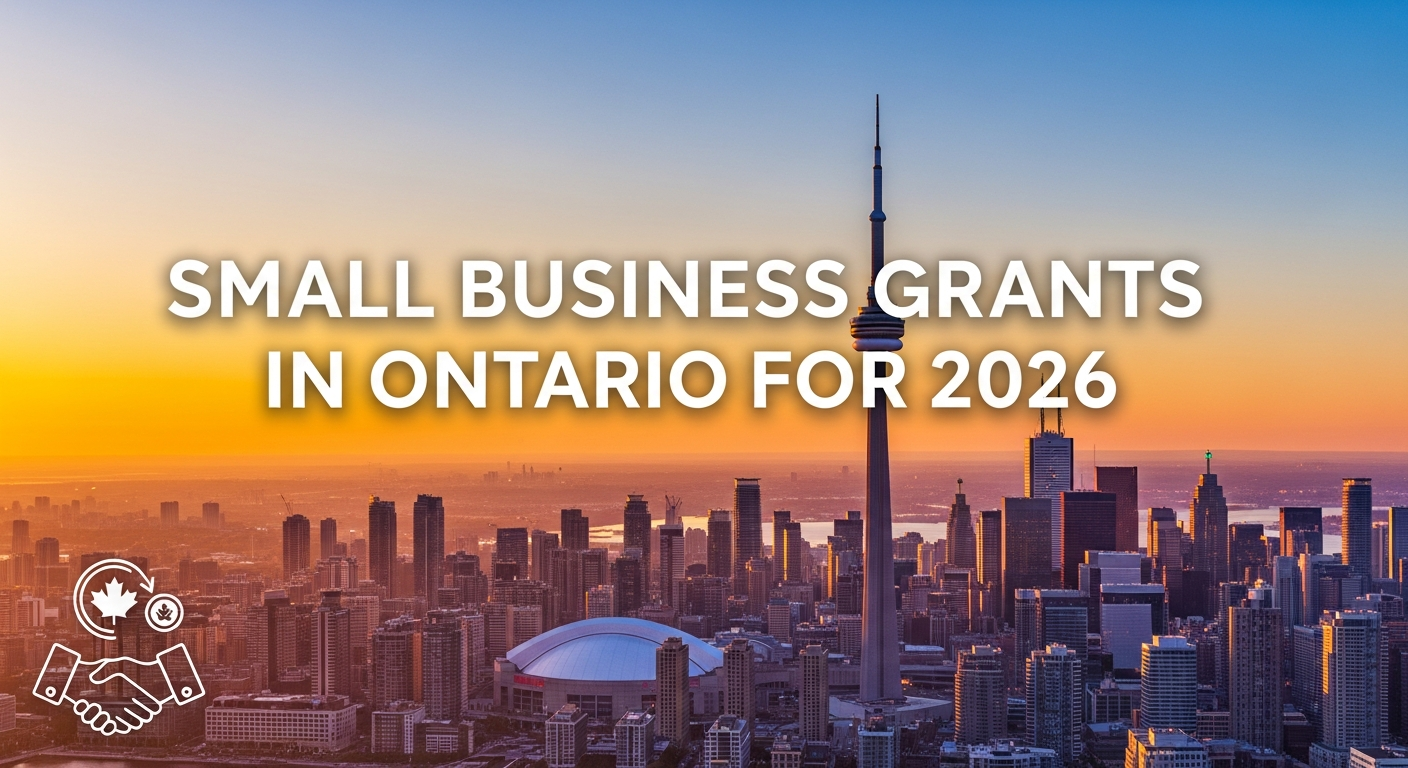 Small Business Grants in Ontario for 2026