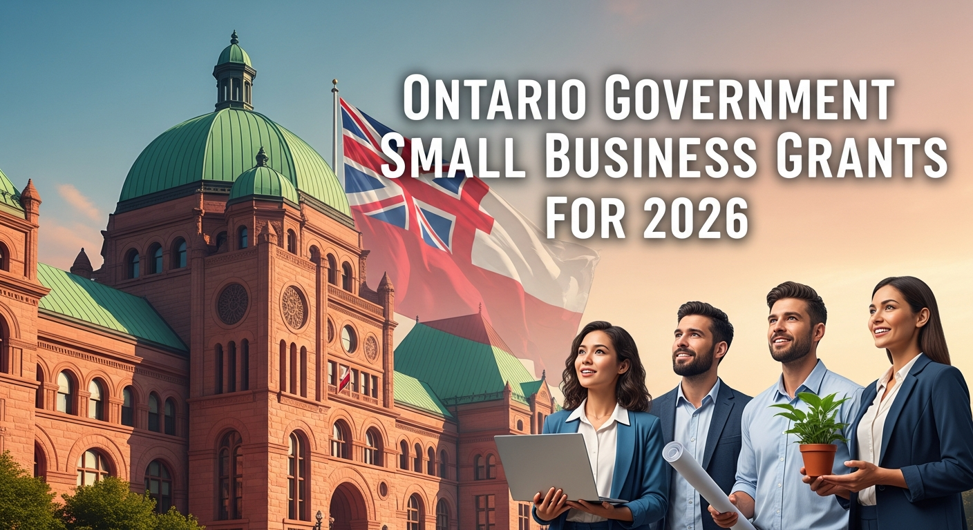 Ontario Government Small Business Grants For 2026