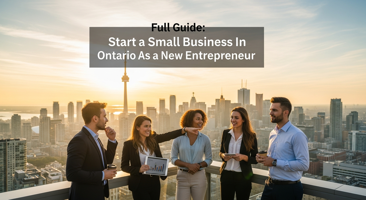 Full Guide: Start a Small Business In Ontario As a New Entrepreneur
