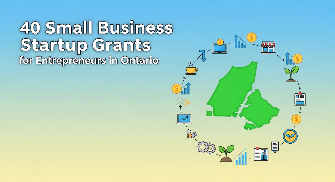 40 Small Business Startup Grants for Entrepreneurs in Ontario