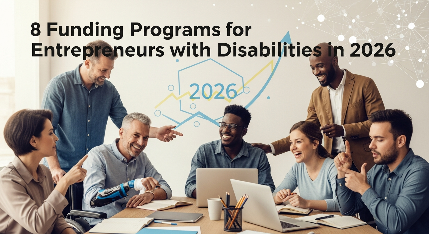 8 Funding Programs for Entrepreneurs with Disabilities in 2026