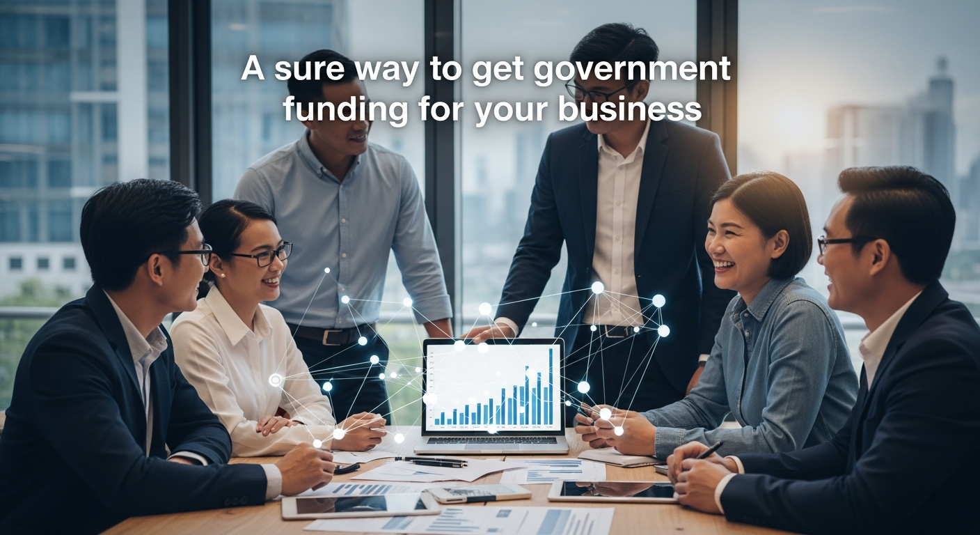 A sure way to get government funding for your business