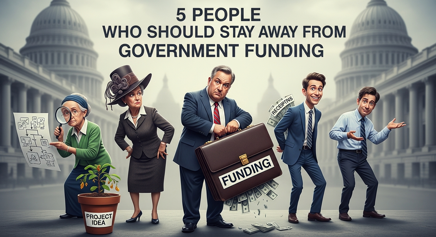 5 People Who Should Stay Away From Government Funding