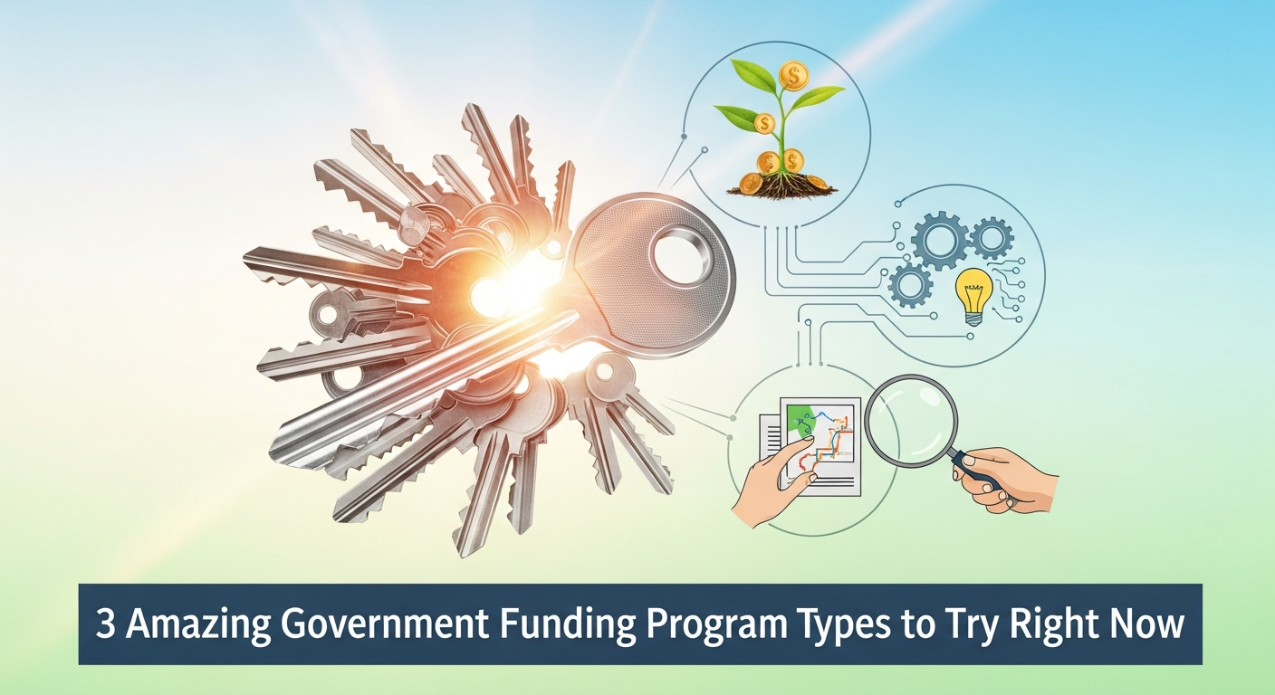 3 Amazing Government Funding Program Types to Try Right Now