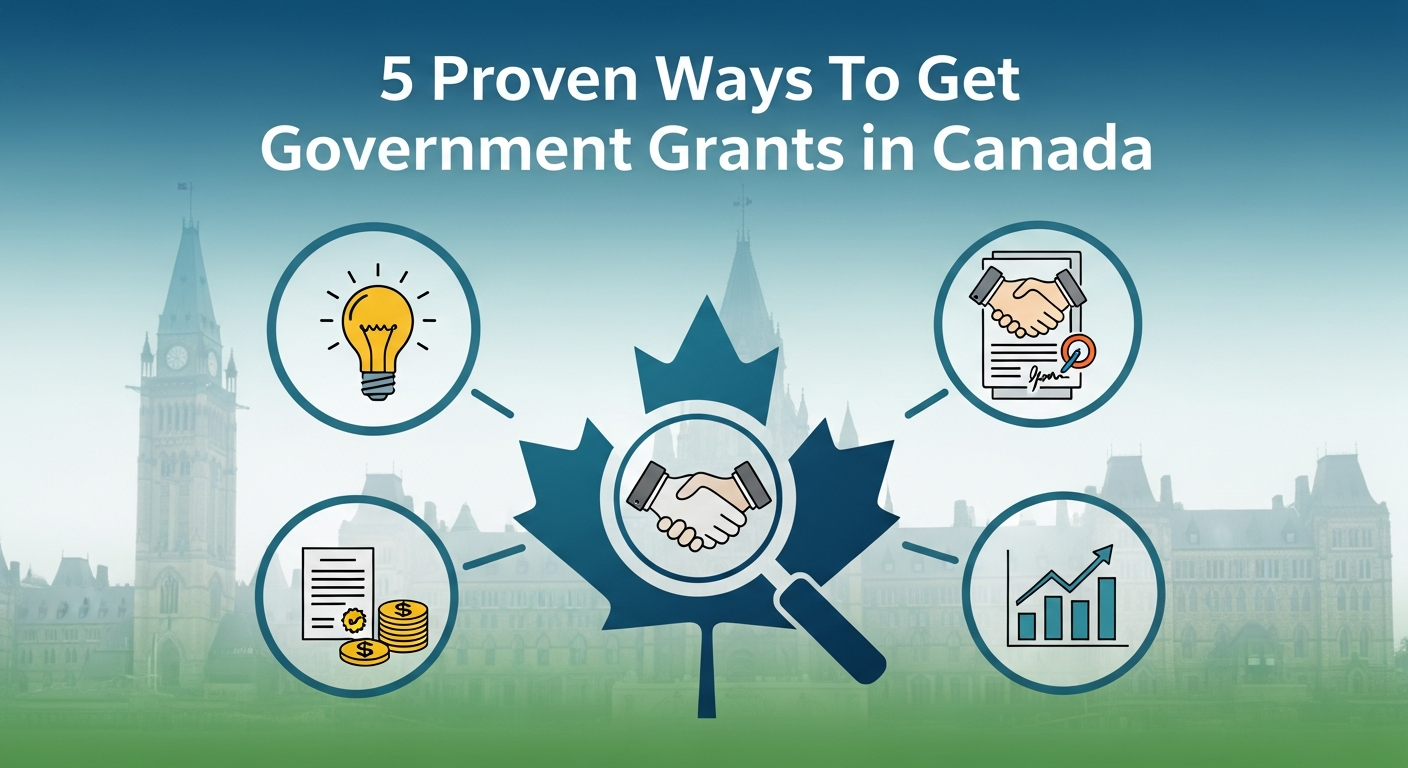5 Proven Ways To Get Government Grants in Canada