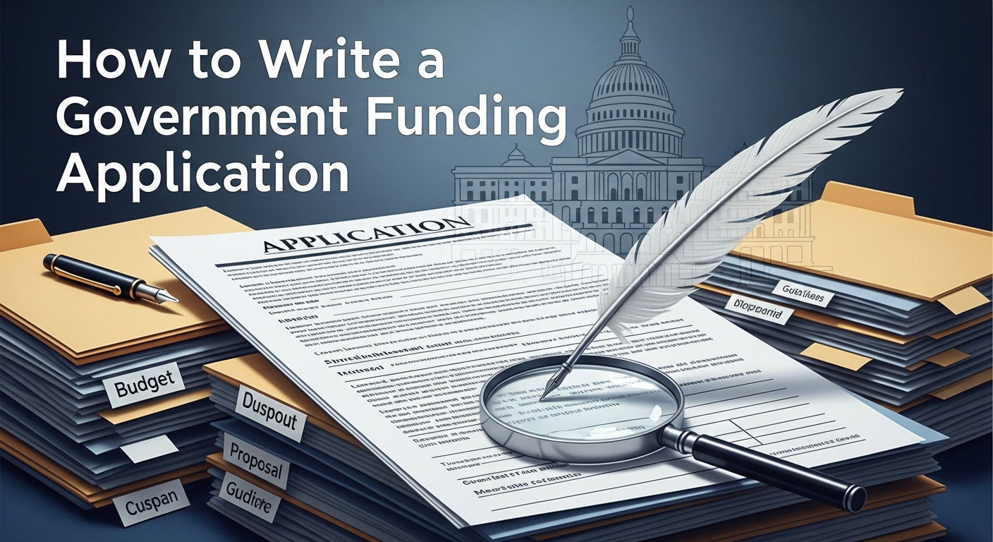 How to Write a Government Funding Application