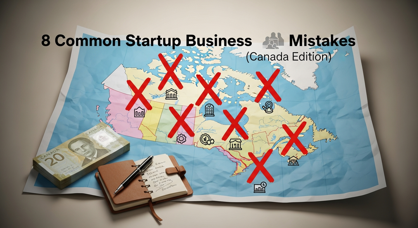 8 Common Startup Business Mistakes (Canada Edition)
